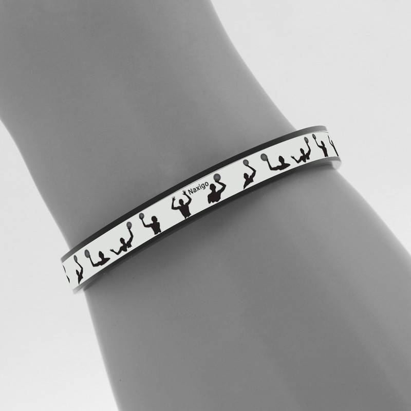 دستبند ناکسیگو طرح واترپلو مدل BR5434 دستبند ناکسیگو طرح واترپلو مدل BR5434