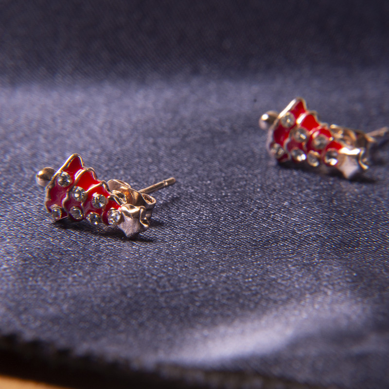 گوشواره دخترانه کد RKH_510