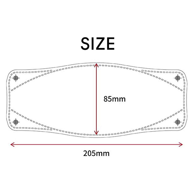 ماسک تنفسی مدل سه بعدی چهار لایه  بسته 25 عددی