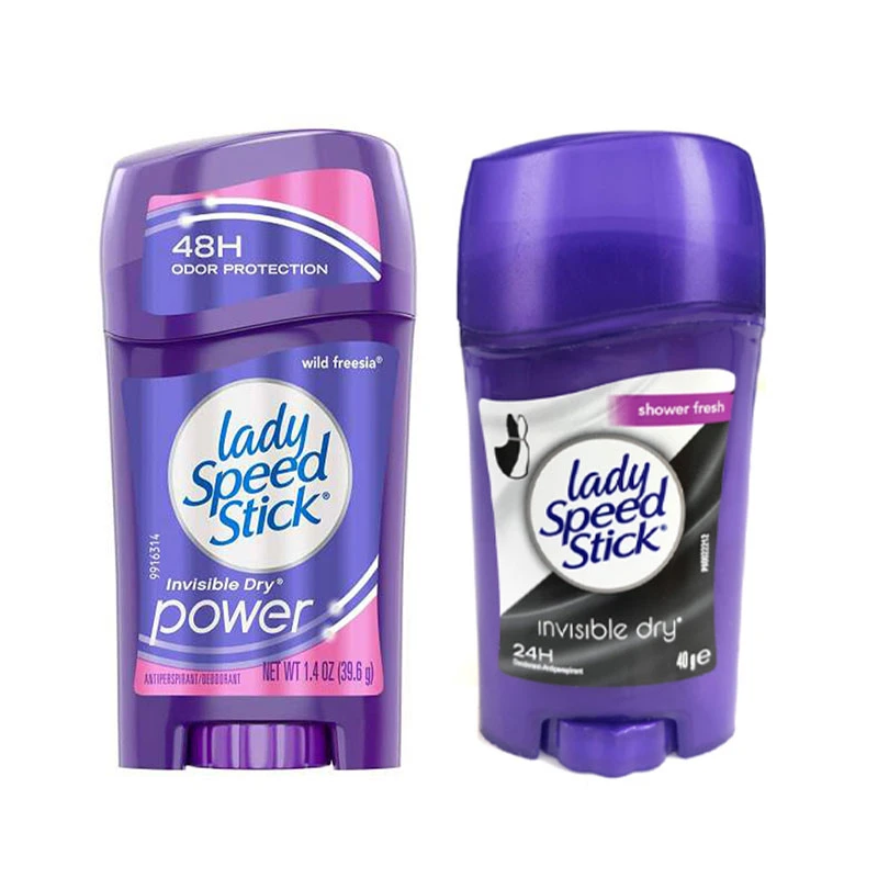 استیک ضد تعریق زنانه لیدی اسپید استیک مدل شاور فرش اینویزیبل وزن 80 گرم به همراه استیک ضد تعریق لیدی اسپید استیک مدل والد فریسیا