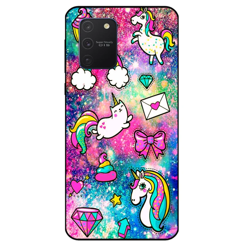 کاور مگافون طرح تک شاخ مدل 8155 مناسب برای گوشی موبایل سامسونگ Galaxy S10 Lite       