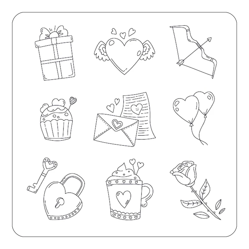 مگنت کاکتی طرح عاشقانه مدل mp37233