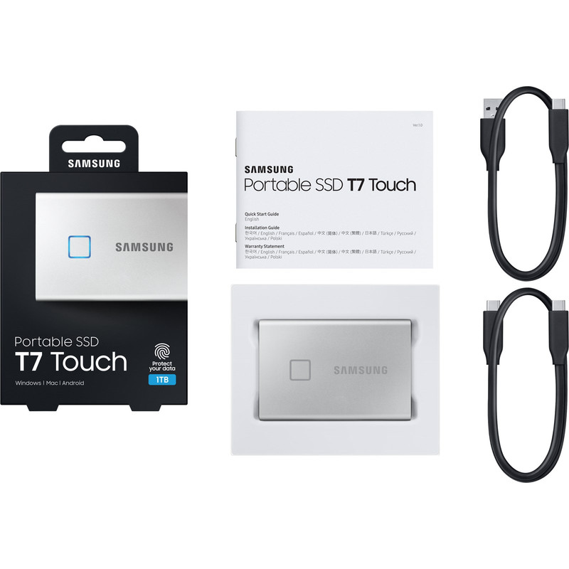 اس اس دی اکسترنال سامسونگ مدل T7 Touch ظرفیت 1 ترابایت