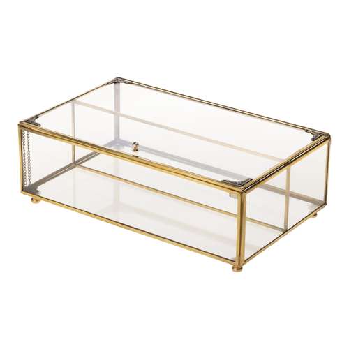 باکس شیشه ای مدل جای قاشق و چنگال کد 25157