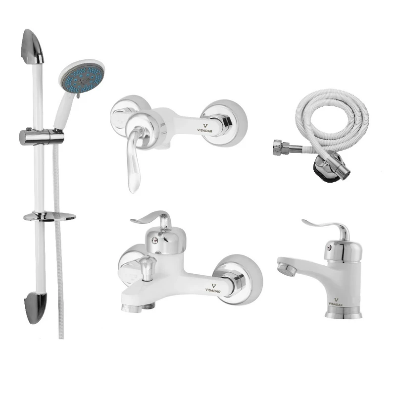 ست شیرآلات ویسادار مدل ونوس مجموعه 5 عددی