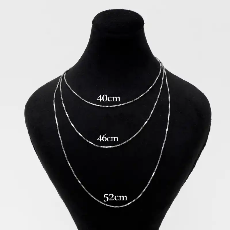 زنجیر نقره زنانه مدل GA-628