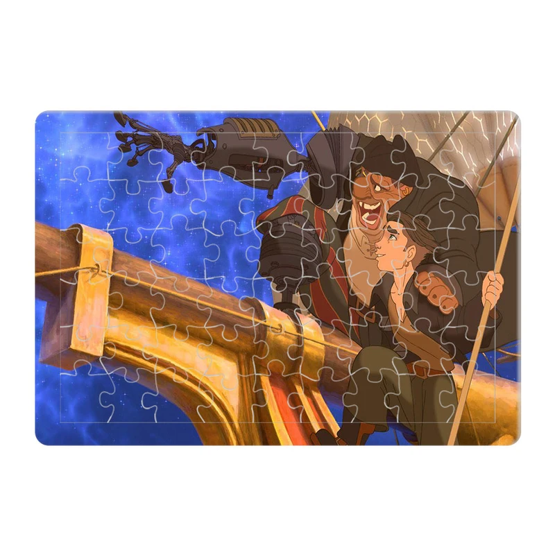 پازل 54 تکه هومرو مدل PL723 طرح انیمیشن سیاره گنج