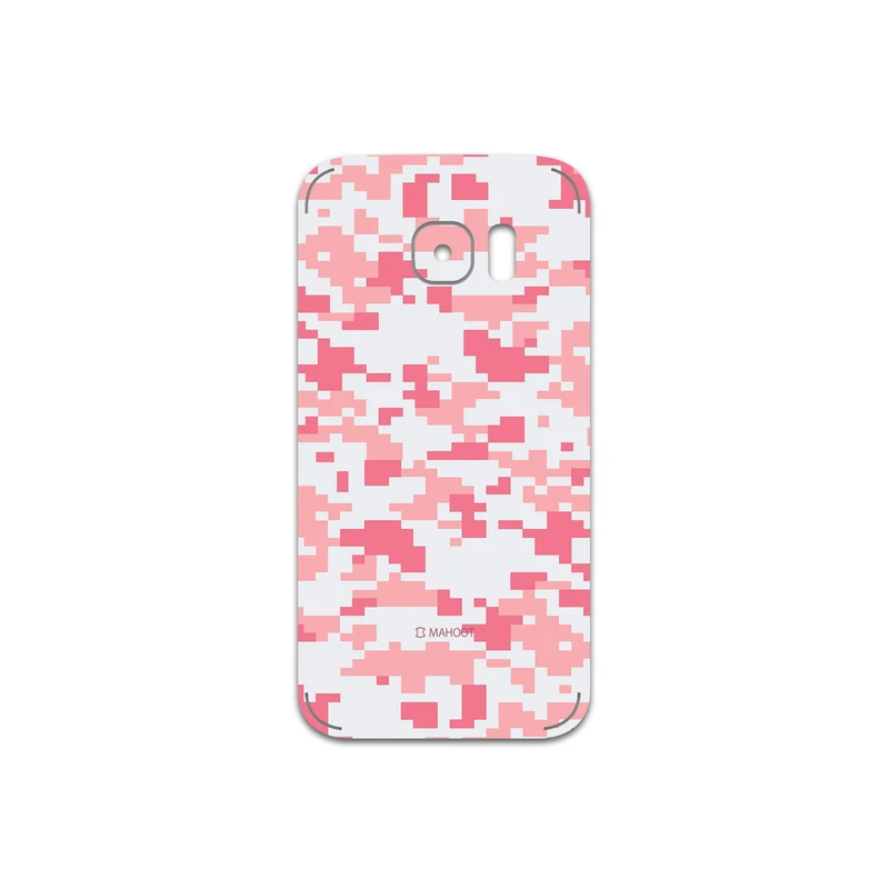 برچسب پوششی ماهوت مدل Army-Pink-pixel مناسب برای گوشی موبایل سامسونگ Galaxy S7