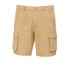 شلوارک مردانه مدل کتان دو جیب 1015