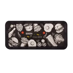 سینی مهروز مدل SE-710 طرح BURGERS