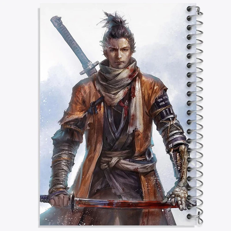 دفتر مشق 50 برگ خندالو مدل وولف سیکرو  کد 30534