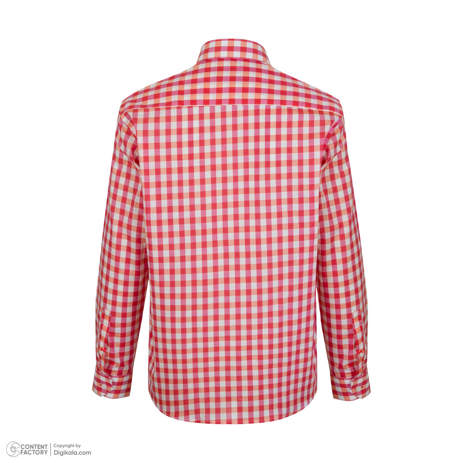 پیراهن آستین بلند مردانه برندس مدل 60329C38 - - 5