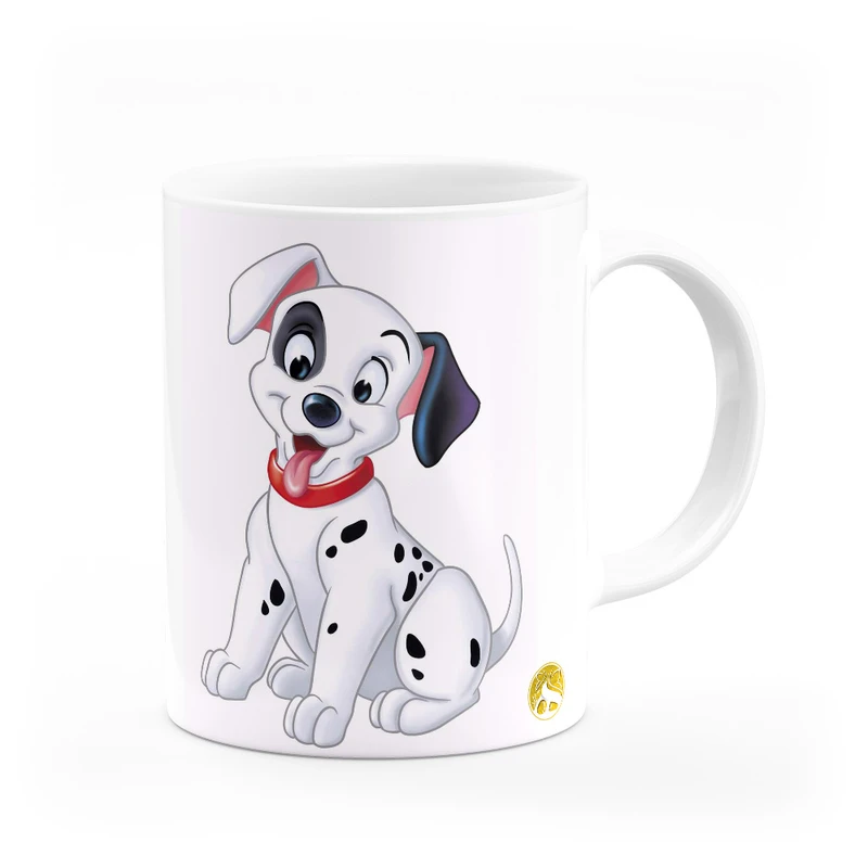 ماگ هومرو طرح انیمیشن صد و یک سگ خالدار مدل MG3117