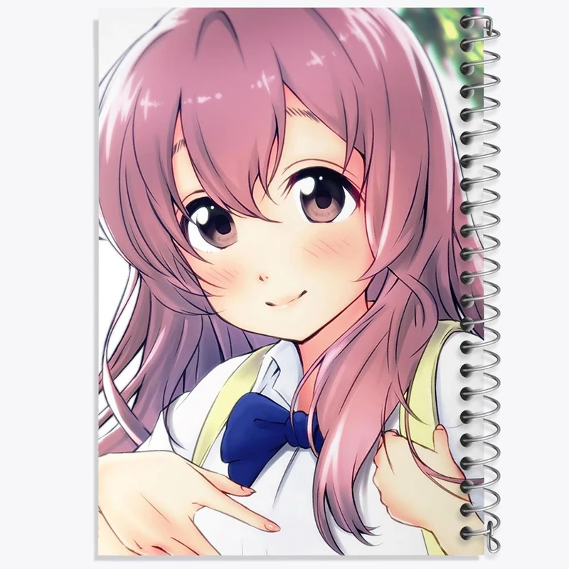 دفتر مشق 50 برگ خندالو مدل شوکو نیشیمیا انیمه سایلنت ویس A Silent Voice کد 15816
