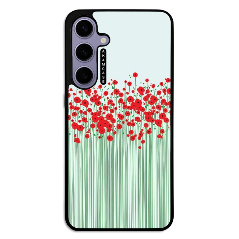 کاور آکام مدل AMC-WSGS24P-FLOWERS-26 مناسب برای گوشی موبایل سامسونگ Galaxy S24 Plus