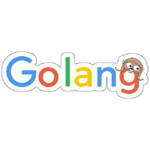 استیکر لپ تاپ مدل !Golang Googling it