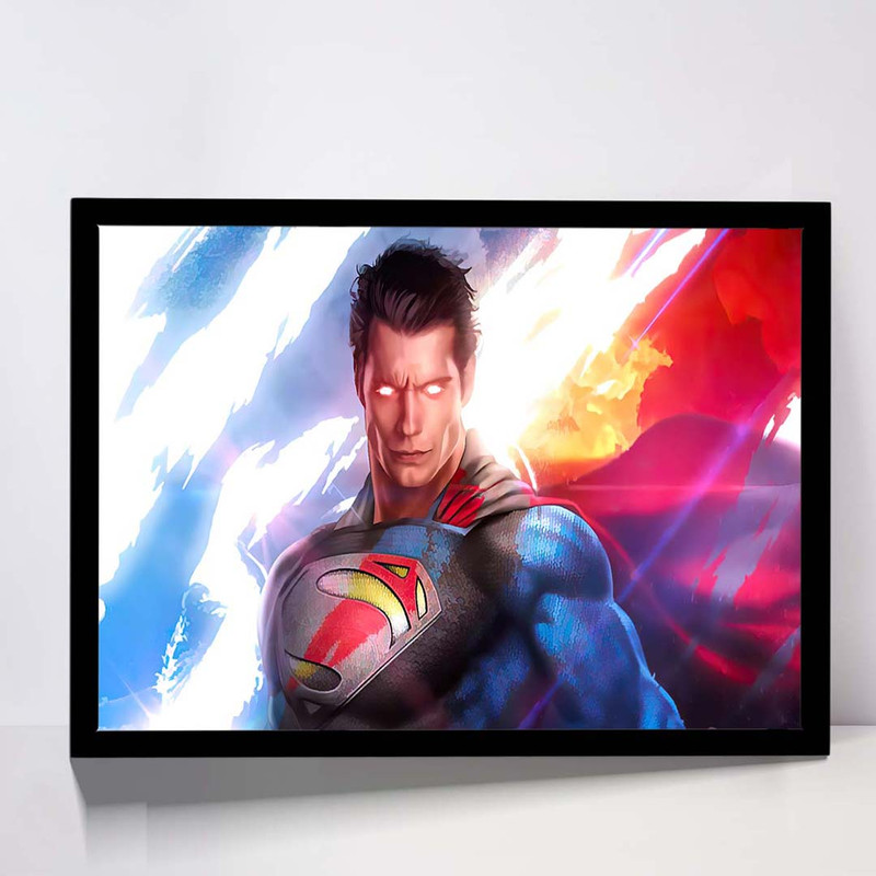 تابلو مدل man of steel کد F-14001 تابلو مدل man of steel کد F-14001