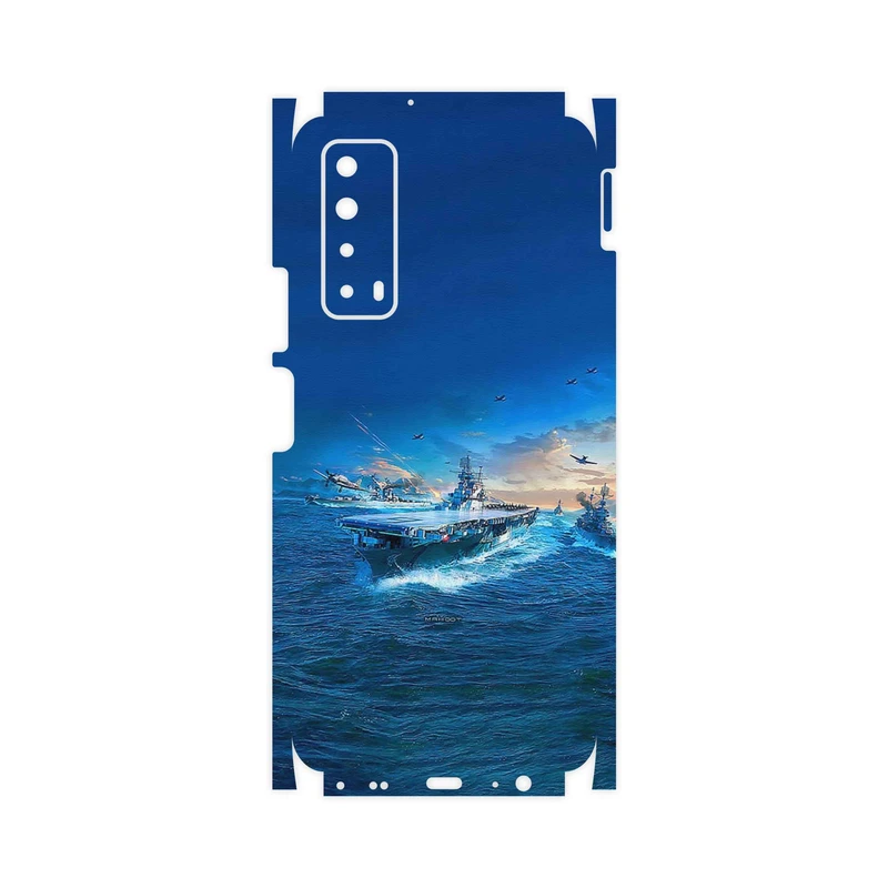 برچسب پوششی ماهوت مدل Warship-FullSkin مناسب برای گوشی موبایل هوآوی Y7a