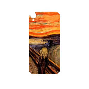 MAHOOT The Scream of Munch Cover Sticker for HTC Desire 830