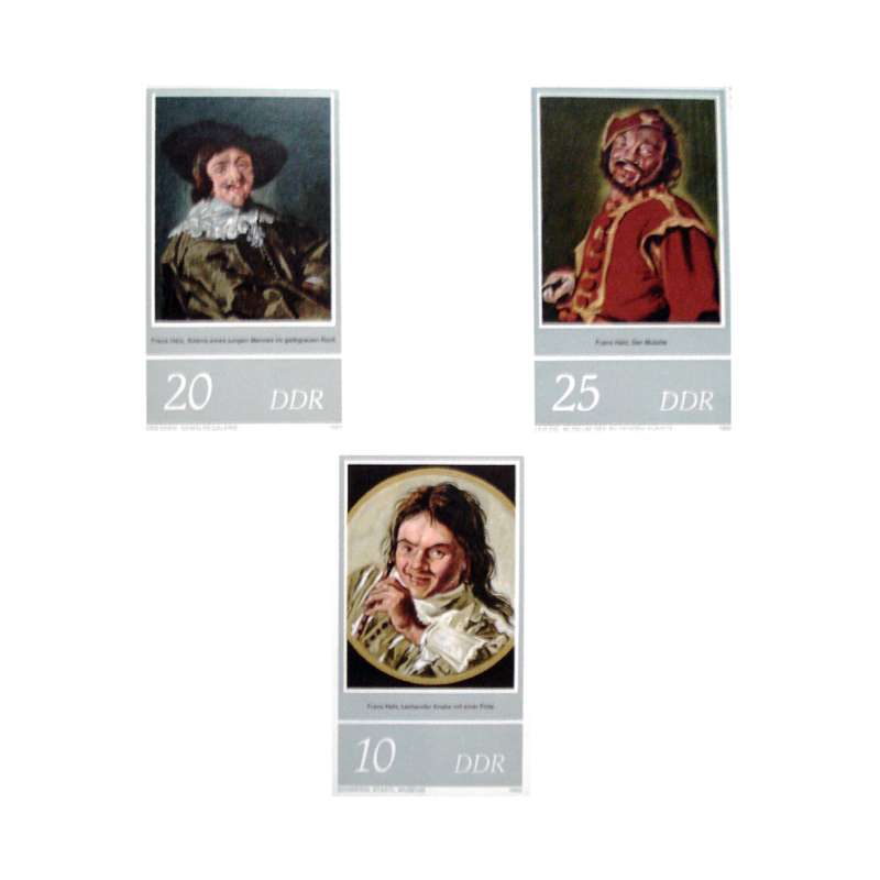 تمبر یادگاری مدل هنری کد DS1817 مجموعه 3 عددی 