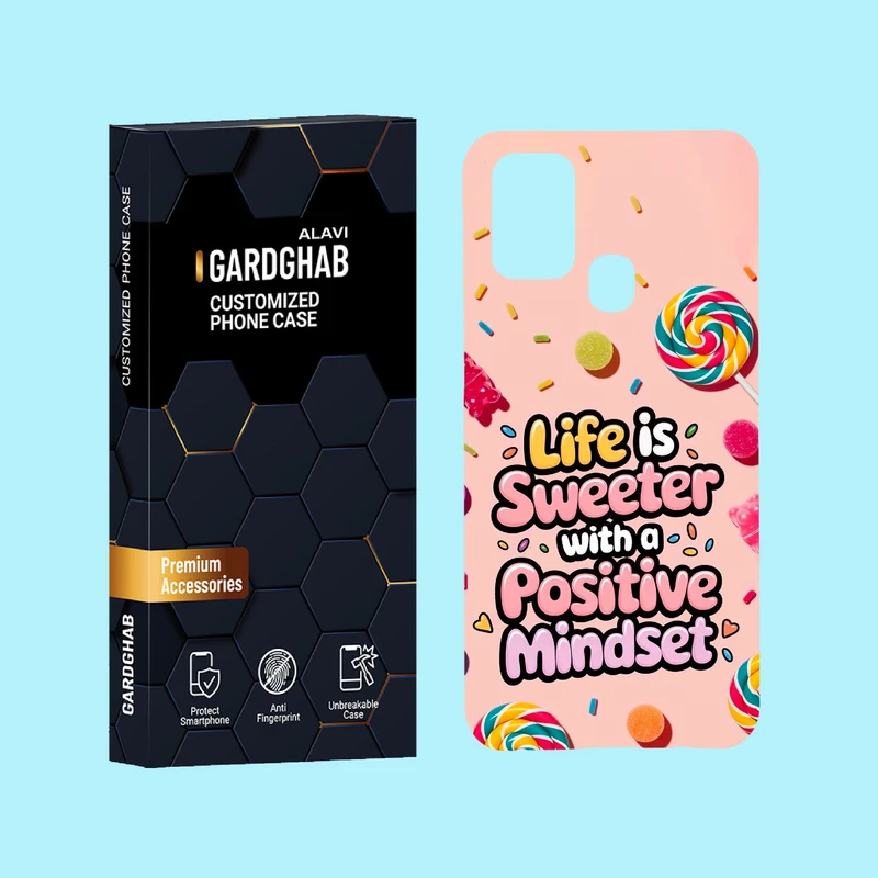 کاور گارد قاب علوی مدل متن مناسب برای گوشی موبایل سامسونگ Galaxy M31