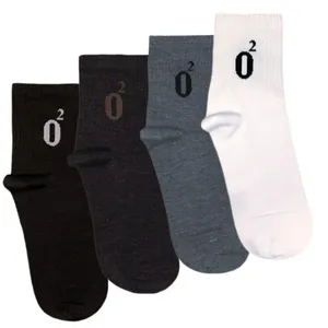 جوراب ورزشی ساق کوتاه مردانه پانیبو مدل PO_O2 SP4 مجموعه 4 عددی