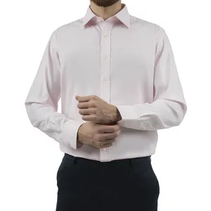 پیراهن آستین بلند یقه کراواتی مردانه مدل 793