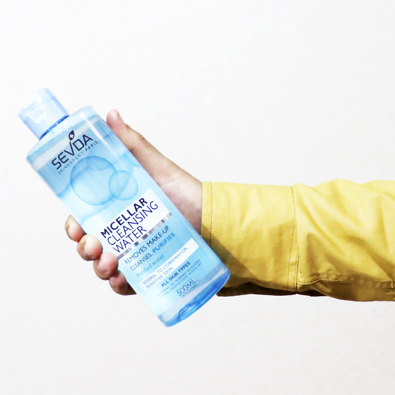 محلول پاک کننده صورت سودا مدل Micellar Water حجم 500 میلی لیتر