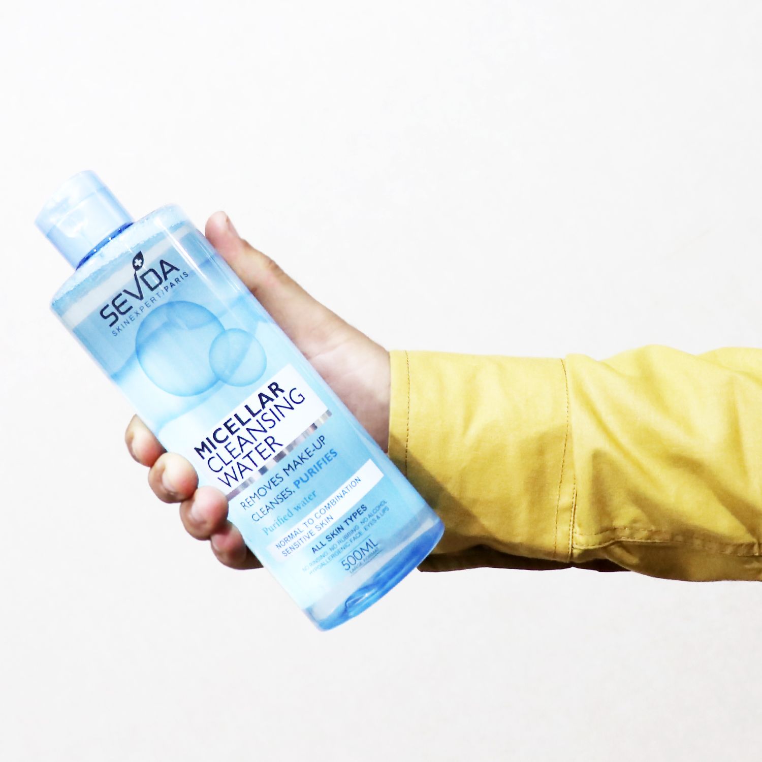 محلول پاک کننده صورت سودا مدل Micellar Water حجم 500 میلی لیتر -  - 4
