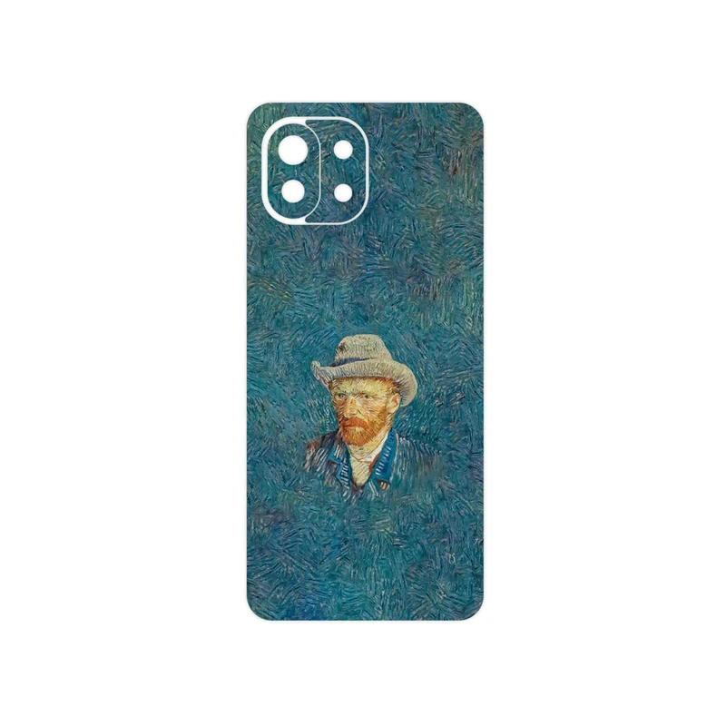 برچسب پوششی ماهوت مدل Self portrait with a gray felt hat مناسب برای گوشی موبایل شیائومی 11 Lite 5G NE