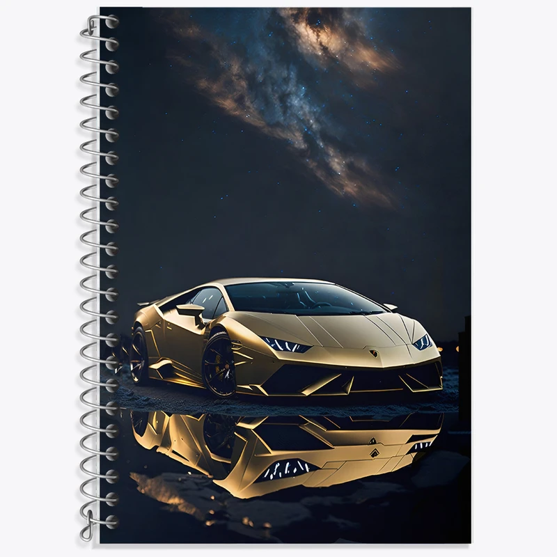 دفتر نت موسیقی 50 برگ خندالو طرح ماشین اسپرت کد F5191