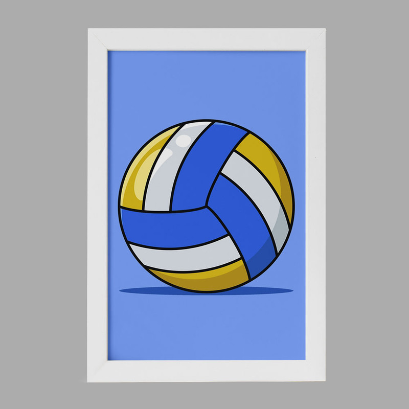 تابلو خندالو مدل والیبال Volleyball کد 26418