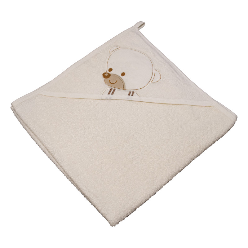 ست 4 تکه حوله نوزادی آذرریس طرح خرس