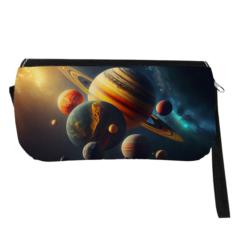  جامدادی طرح منظومه شمسی مدل دو زیپ کد 89