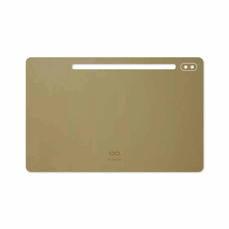 برچسب پوششی ماهوت مدل Matte-Gold مناسب برای تبلت سامسونگ Galaxy Tab S6 2019 SM-T860