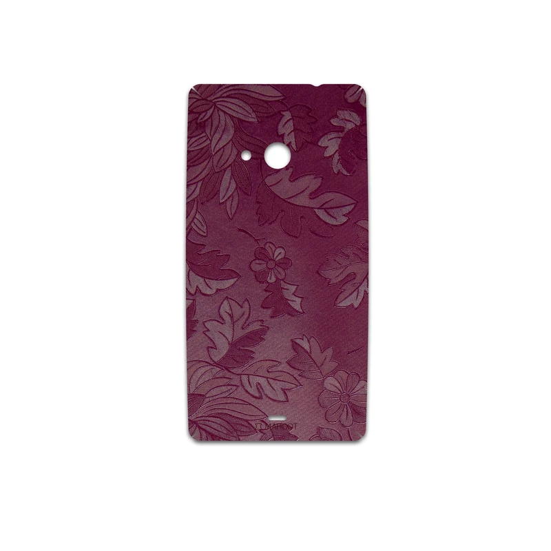 برچسب پوششی ماهوت مدل Red-Wildflower مناسب برای گوشی موبایل مایکروسافت Lumia 535