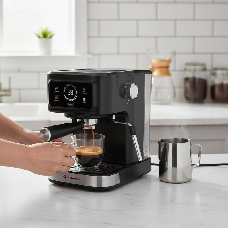 اسپرسو ساز 1500 میلیلیتر مباشی مدل ME-ECM2121 اسپرسو ساز 1500 میلیلیتر مباشی مدل ME-ECM2121