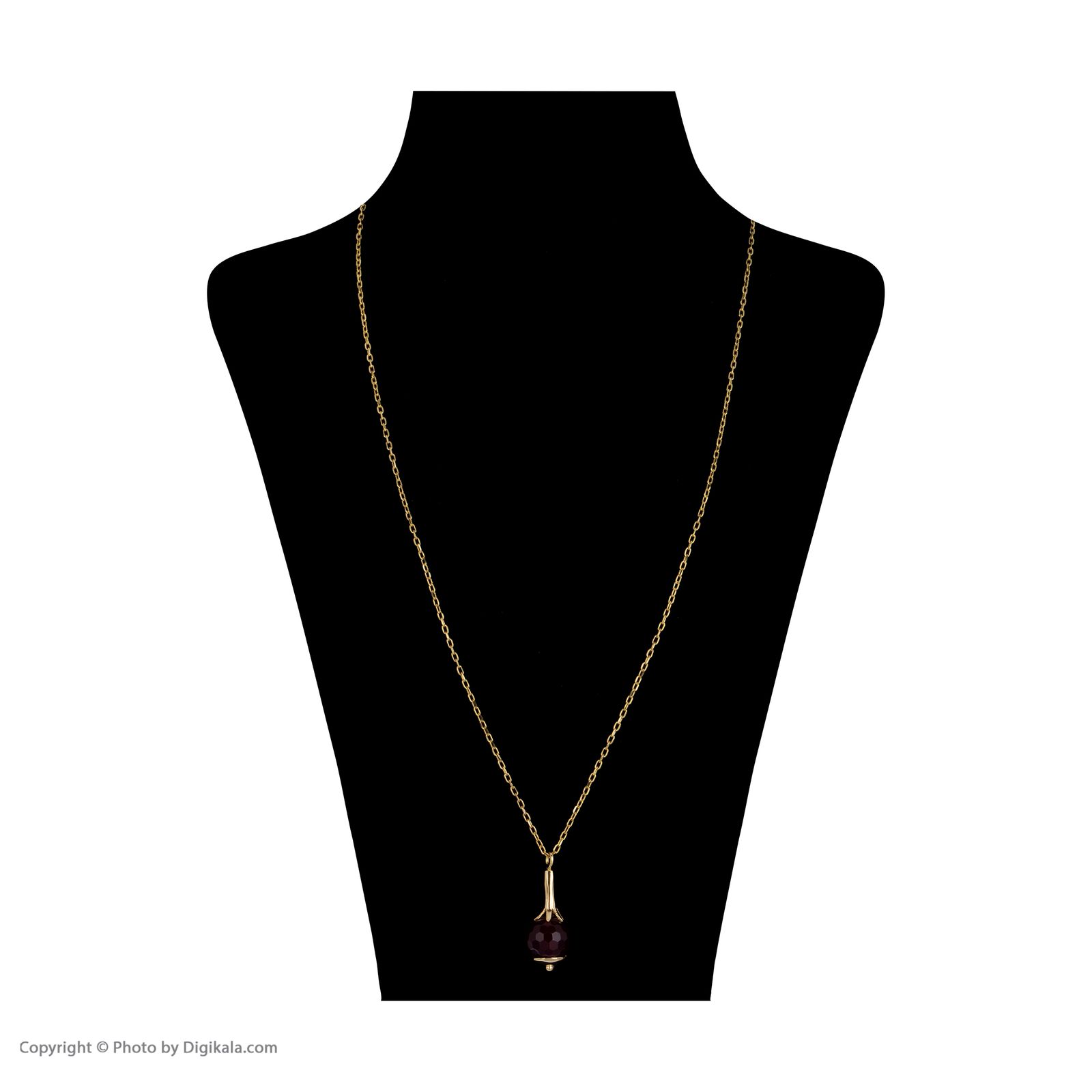 گردنبند طلا 18 عیار زنانه مایا ماهک مدل MM1005 -  - 2