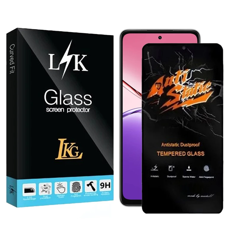 محافظ صفحه نمایش ال کا جی مدل انتی استاتیک مناسب برای گوشی موبایل شیائومی Redmi Note 9S 4G / Oppo A5x 4G