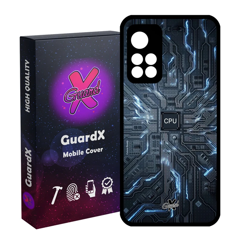 کاور گارد ایکس طرح CPU مدل Glass10504 مناسب برای گوشی موبایل شیائومی Redmi Note 11 Pro Plus 5G