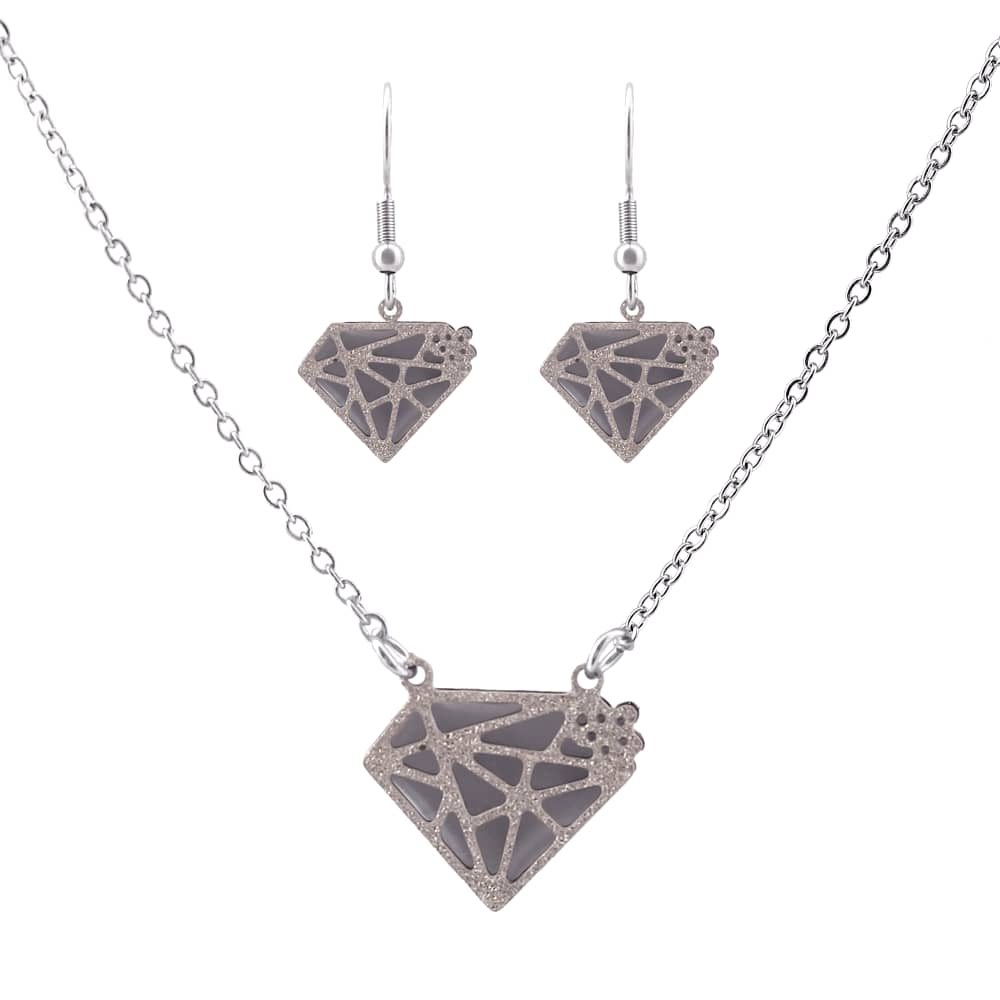 نیم ست زنانه  طرح الماس  کد 718