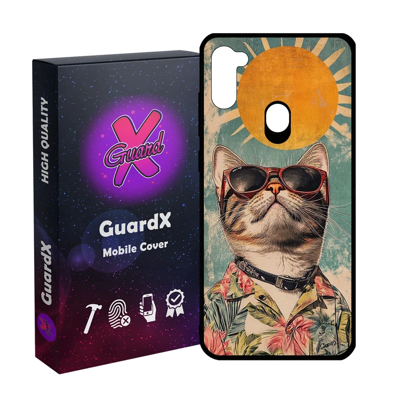 کاور گارد ایکس طرح گربه مدل 11100 مناسب برای گوشی موبایل سامسونگ Galaxy A11/M11