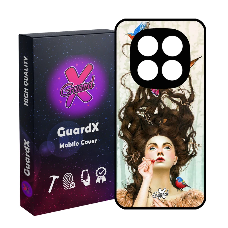 کاور گارد ایکس طرح Girl مدل 10290 مناسب برای گوشی موبایل شیائومی Redmi Note 14 Pro 4G