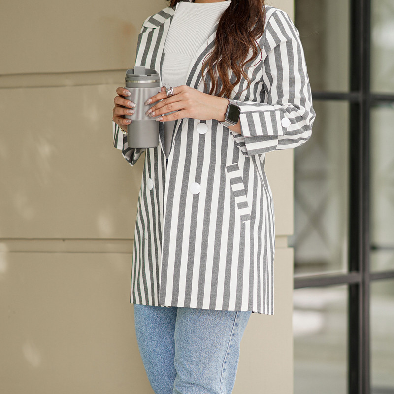 مانتو زنانه السانا مدل المیرا کد 148302