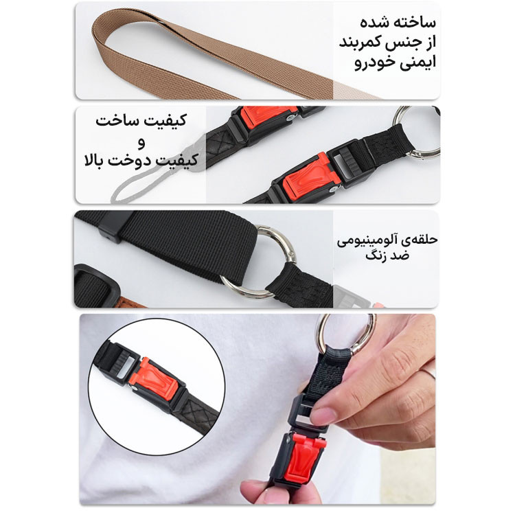 بند گردنی دوربین جنو مدل XJ03