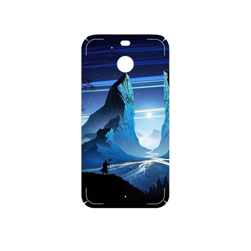 برچسب پوششی ماهوت مدل Blue Mountains Digital Art مناسب برای گوشی موبایل اچ تی سی 10 Evo