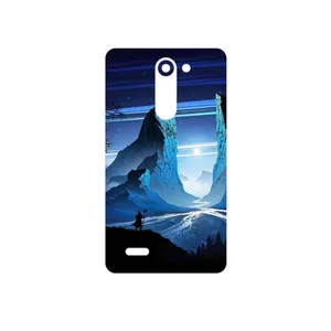 MAHOOT Blue Mountains Digital Art Cover Sticker for LG L Bello