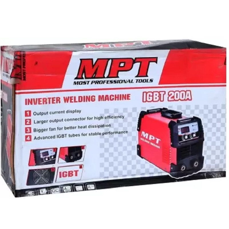 اینورتر جوشکاری 200 آمپر ام پی تی مدل MMA2005