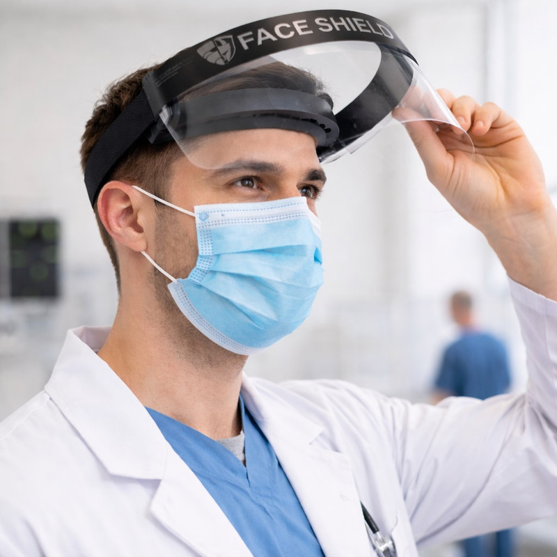 شیلد محافظ صورت مدل متحرک بسته 5 عددی