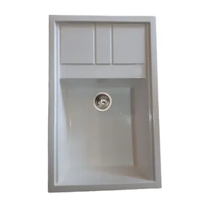 سینک ظرفشویی گرانیت توکار یک لگنه مدل MAK_w80
